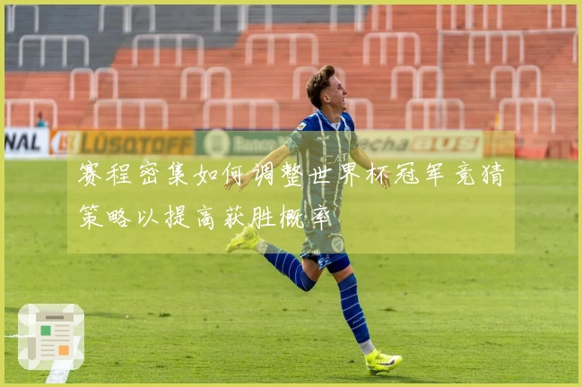 赛程密集如何调整世界杯冠军竞猜策略以提高获胜概率